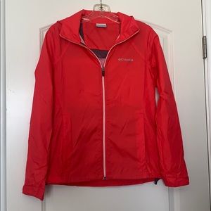 Columbia Windbreaker with Stowaway Hood